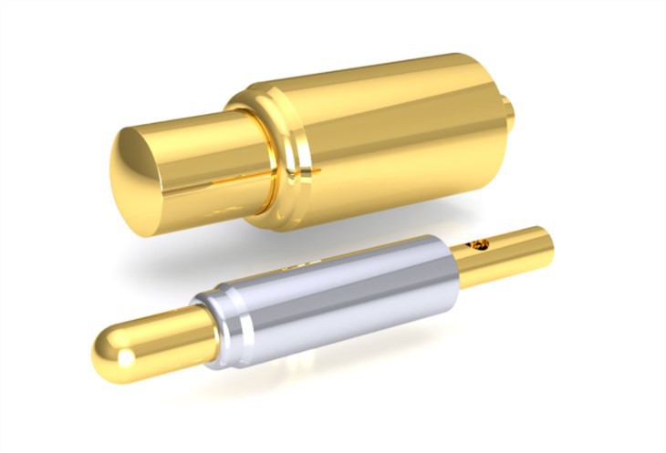 स्वनिर्धारित स्प्रिंग-लोडेड पोगो पिन