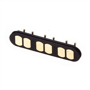 वर्तमान समकोण पोगो पिन कनेक्टर