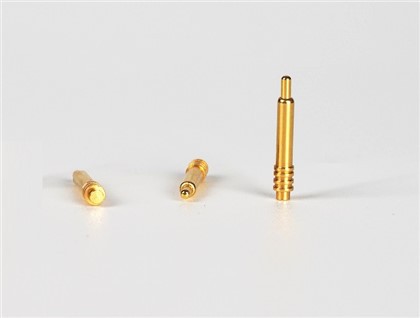 मढ़वाया सोना सीधे सुई पोगो पिन