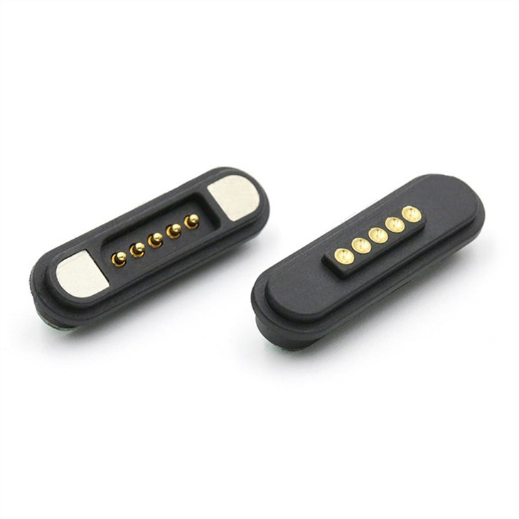 स्प्रिंग-लोडेड बैटरी चार्जिंग पोगो पिन कनेक्टर