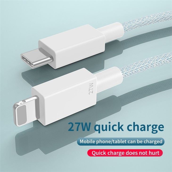 New Upgrade 27W PD Braided Charging Cable