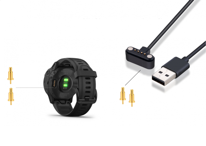 Magnetic Male And Female Charging Cable