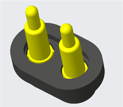 वाटरप्रूफ पुरुष और महिला पोगो पिन कनेक्टर