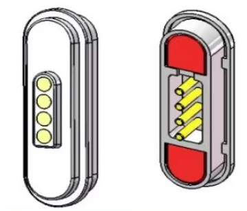 4 पिन चुंबकीय चार्जिंग कनेक्टर